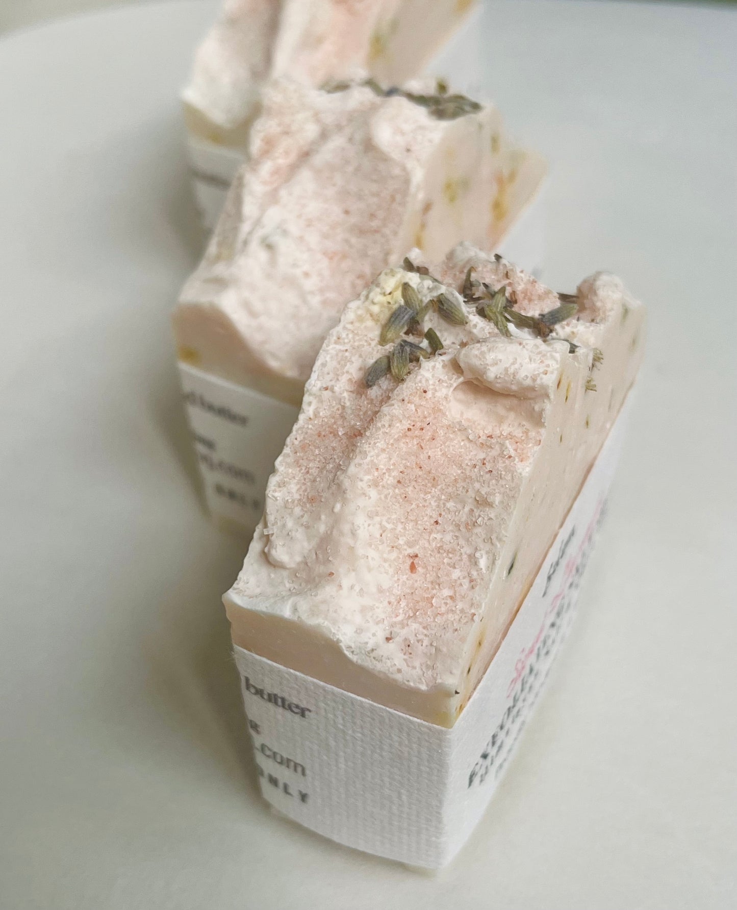 Sweet Lavender Himalayan Salt Soap with Calendula