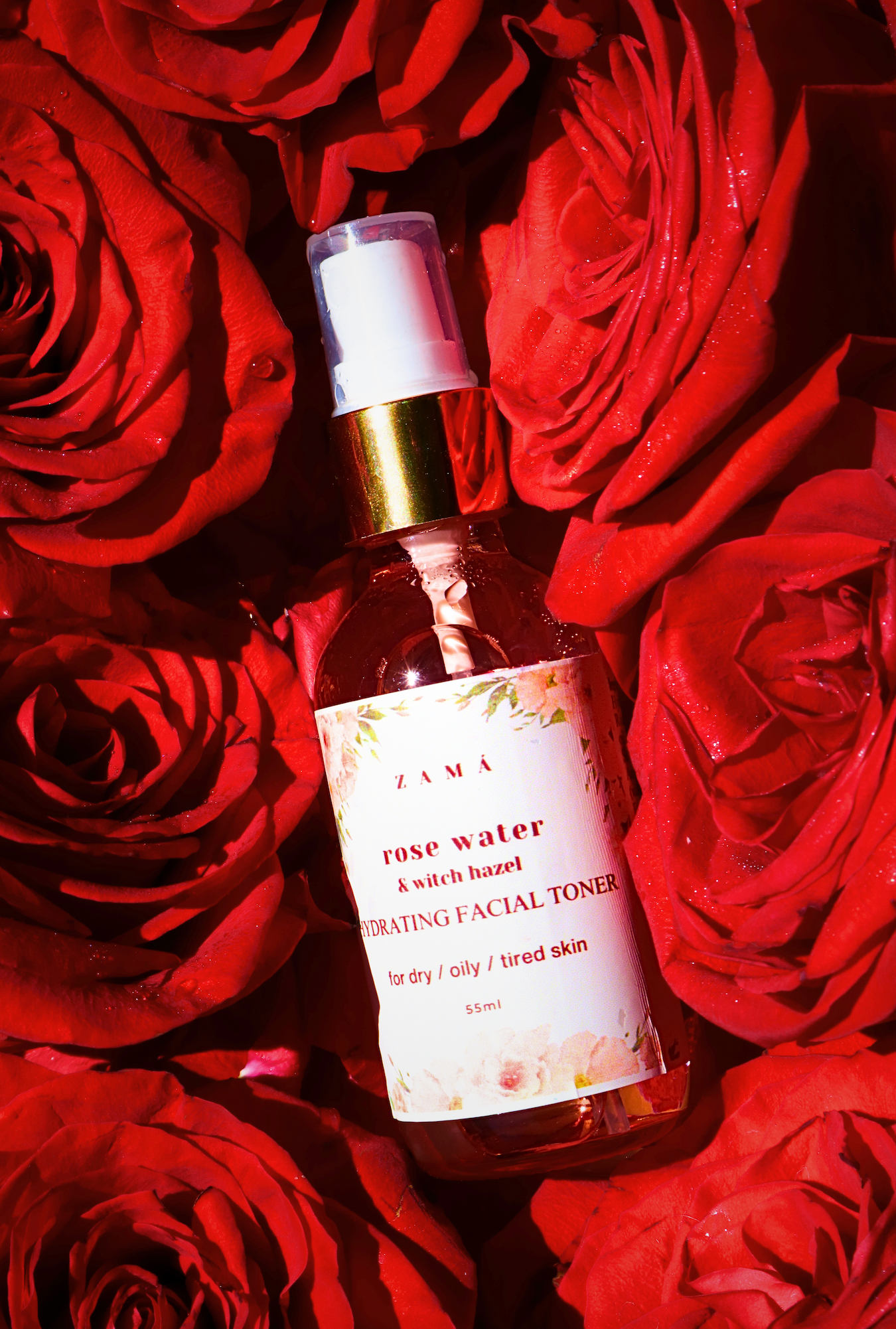 Rose Water Nature Toner and Facial Spray