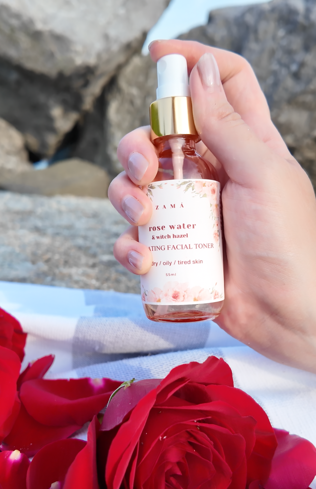 Rose Water Nature Toner and Facial Spray