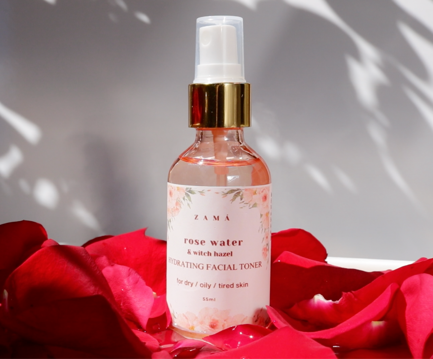 Rose Water Nature Toner and Facial Spray