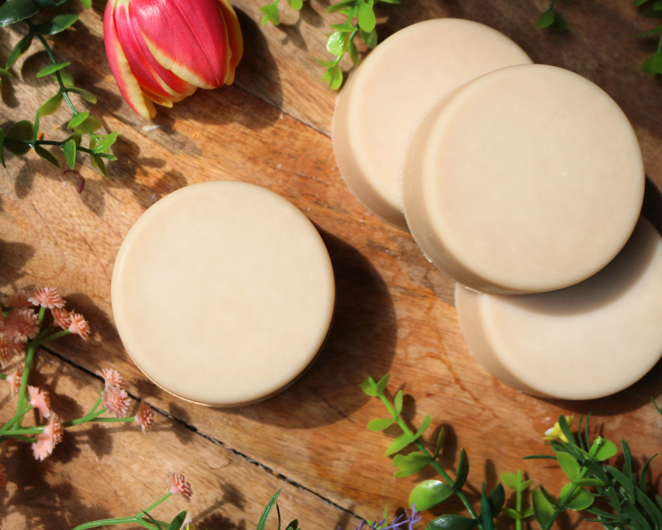 Sheep Milk Pink Clay Soap for sensitive skin