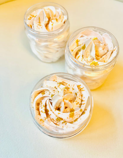 All Natural Pumpkin Latte Whipped Body Butter Shea Butter Moisturizer 4oz