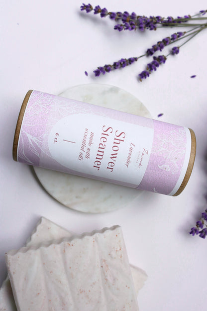 Lavender Essential Oil Shower Steamer Summer25