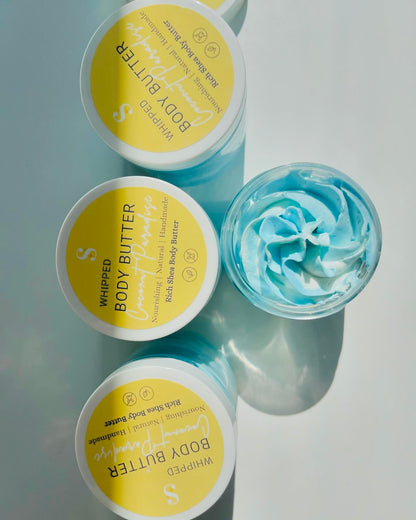 All Natural Body Butter Shea Butter Moisturizer - Coconut Paradise