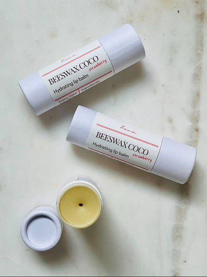 Beeswax Coco Hydrating Balm Tinted Lip Balm