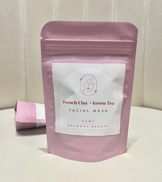 French Clay and Green Tea Facial Mask