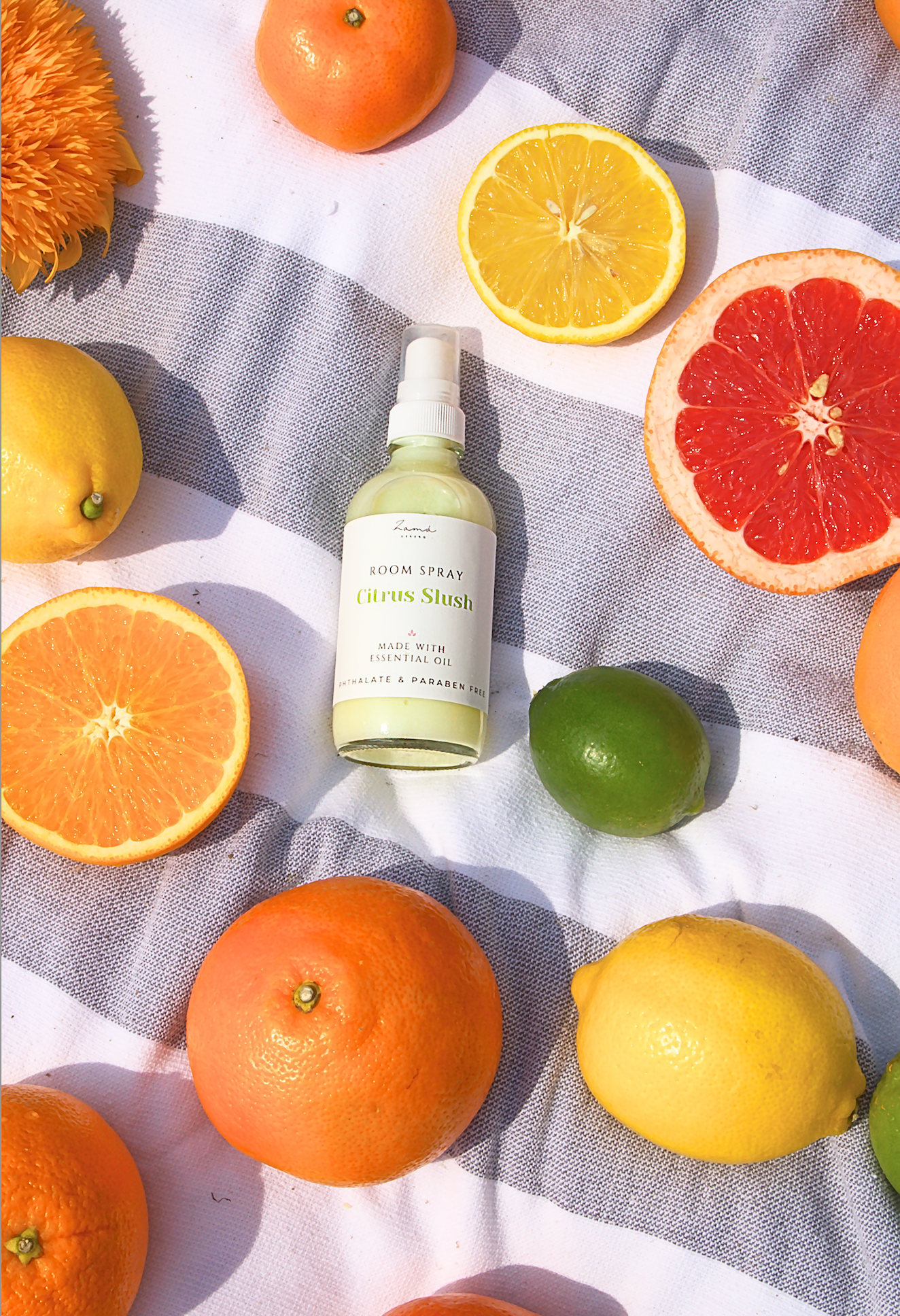Citrus Slush Room / Linen Spray Home Aroma w Essential Oil