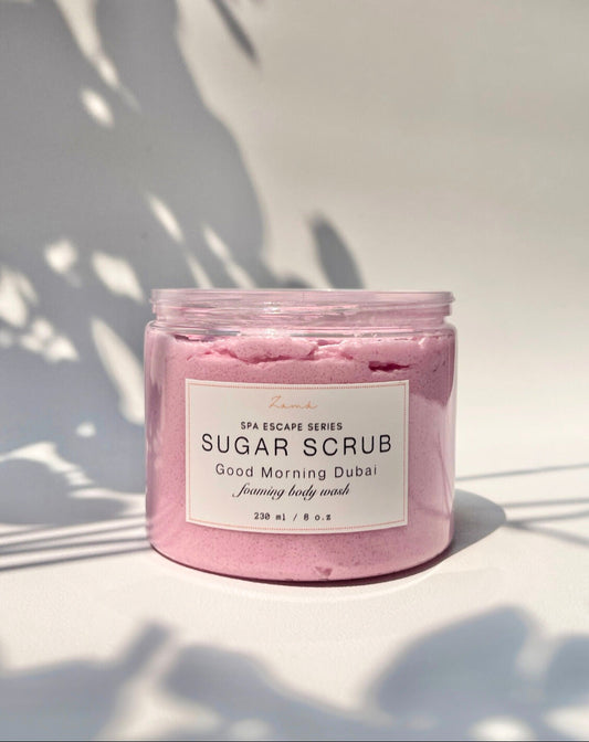 Good Morning Dubai Foaming Sugar Scrub Summer25
