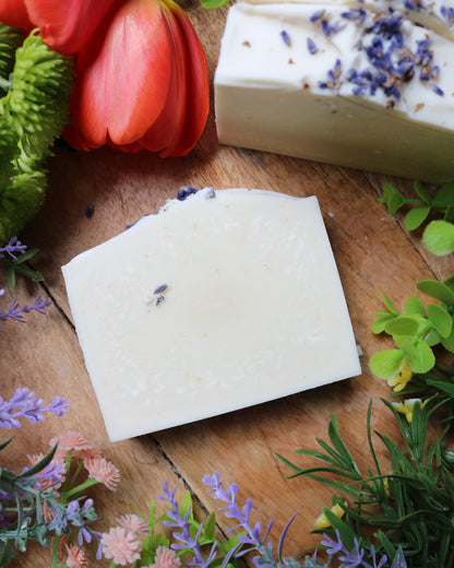 cold processed lavender soap 