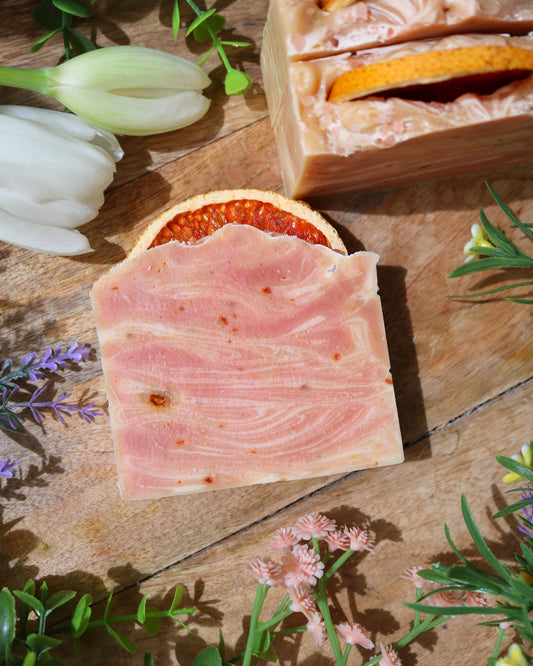 Pink Grapefruit Soap