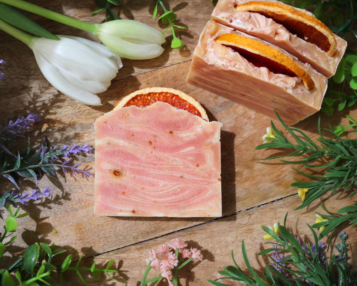 Pink Grapefruit Soap