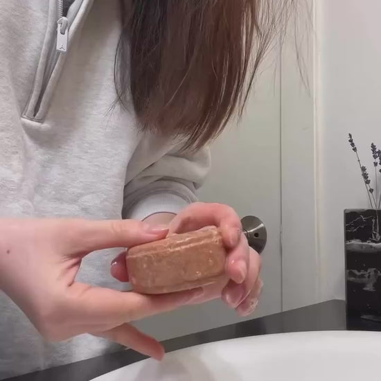 how to use rice protein shampoo bar from zama living