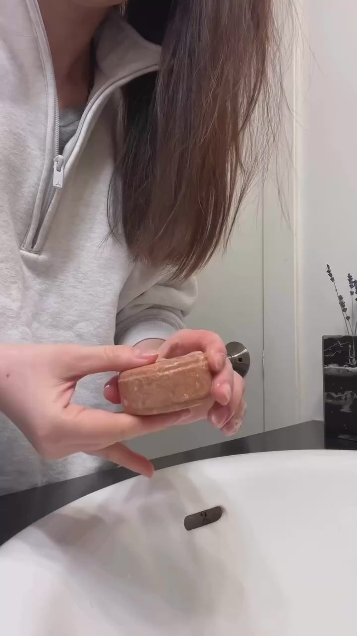 how to use rice protein shampoo bar from zama living