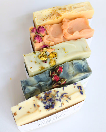 Rose Geranium Soap with Pink Clay